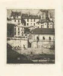 Leichenschauhaus an der Seine in Paris
