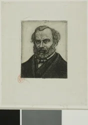 Porträt von Armand Guéraud aus Nantes, Drucker und Literat