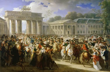Einzug Napoleons in Berlin, 27. Oktober 1806