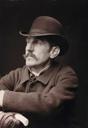 Album Artistique et Biographique, 5me année, Salon 1885; Porträt des französischen Malers Georges-Louis Hyon (1855-1901)