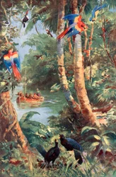 Raleighs Männer am Orinoko