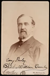 Porträt von Charles William Coombs, vor 1893