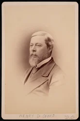 Porträt von Henry David Cooke 1825-1881, vor 1881