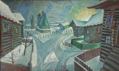 Ein russisches Dorf