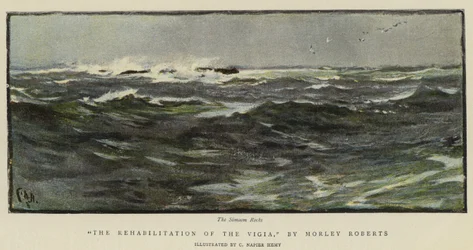 Illustration für Die Rehabilitation der Vigia, von Morley Roberts