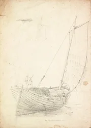 Studie eines Fischerbootes