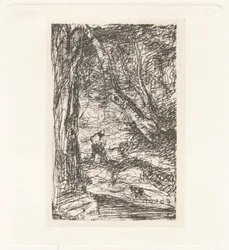 Tafel XI – Der Holzfäller, ca. 1857
