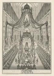 Begräbnis von Polixene von Hessen-Rheinfels