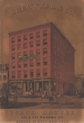 Brewster & Co. Kutschenbauer, 372 & 374 Broome St., ca. 1860-70