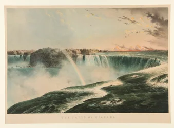 Die Niagarafälle von der kanadischen Seite