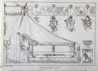 Bett für Herrn T aus Paris