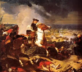 Schlacht der Dünen bei der Belagerung von Dünkirchen, 14. Juni 1658