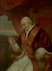 Porträt von Papst Pius VIII 1761-1830, 1828