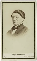 Porträt von Laborde Léon, Diplomat, Archäologe und Kurator am Louvre, ca. 1860-90