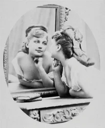 Porträt der Schauspielerin Henriette Victoire Drouard (1851-1923)
