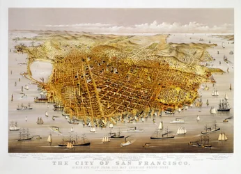 Die Stadt San Francisco, veröffentlicht 1878