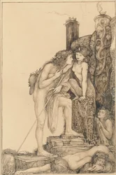 Ödipus und die Sphinx