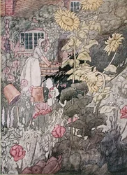 Ein Bauerngarten, veröffentlicht 1912