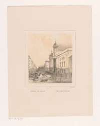 Ansicht des Rathauses in Rotterdam