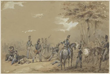 Infanterie im Kampf
