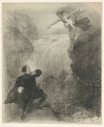 Szene aus dem Ballett 
