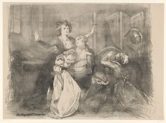 Szene aus dem Theaterstück Marie Antoinette