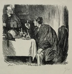 Tomkins Abschlussessen und wie es endete, 1868