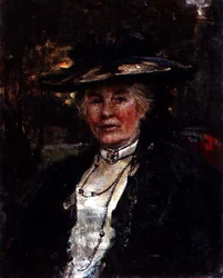 Porträt von Lady Winkworth