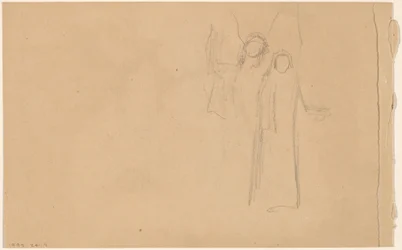 Studie von Figuren [verso]