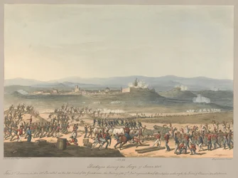 Nr.12 Badajoz während der Belagerung im Juni 1811