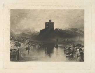 Norham Castle, am Fluss Tweed