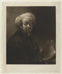 Rembrandt als Paulus