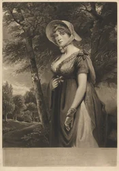 Die ehrenwerte Lady Louisa Manners in Bauernkleidung
