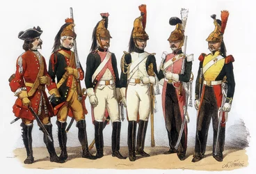 Uniformen der französischen Armee: Dragoner