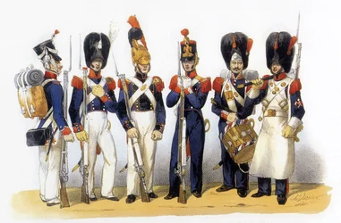 Uniformen der französischen Armee: Nationalgarde (Infanterie)