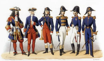 Uniformen der französischen Armee: Marineoffiziere