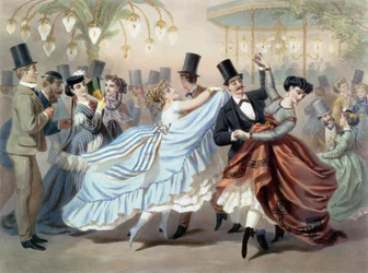 Walzer im Bal Mabille, Avenue Montaigne, Paris