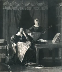Königin Katharina König Heinrich VIII., ca. 1870