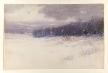 Ohne Titel [Winterlandschaft - New Jersey]