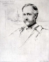 Sir Frank Short (1857-1945) Maler und Graveur, Meister der Art Workers