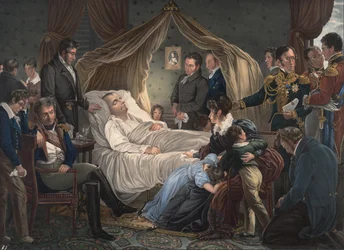 Tod Napoleons, 1825