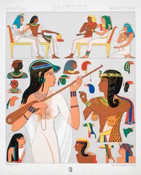 Altägyptisches Kostüm, 1888