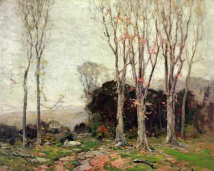 Der Weg hinunter von den Bergen