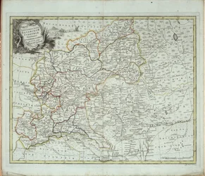 Generalkarte des Gouvernements Kasan, 1779