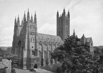 Kathedrale von Canterbury, ca. 1896