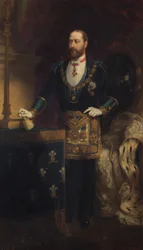 Albert Edward, Prinz von Wales als Großmeister, 1885