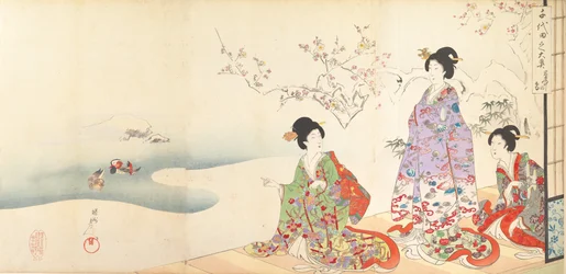Chiyoda-Schloss-Album der Frauen, 1895
