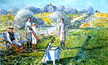 Ein Golfspiel