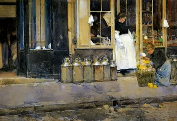 Die Milchkrüge, ca. 1888