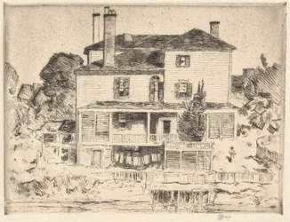 Eine Villa in Portsmouth, 1916